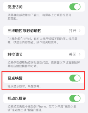 茂南苹果授权维修站分享iPhone轻点无法唤醒怎么办